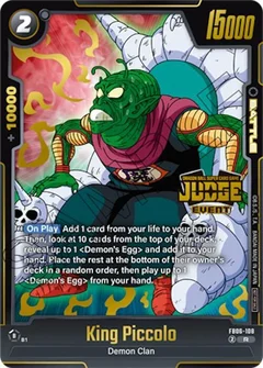 King Piccolo (Judge Pack (Event Judge) 04) Holofoil FB06-108
