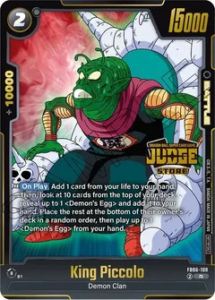 King Piccolo (Judge Pack (Store Judge) 04) Holofoil FB06-108