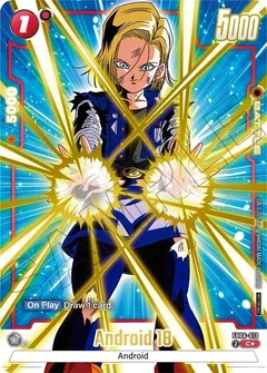 Android 18 (Limited Pack 02) (Alternate Art) Holofoil FB07-013