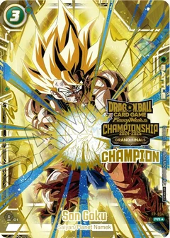 Son Goku - FP-034 (Champion) Holofoil FP-034