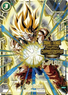 Son Goku - FP-034 (2nd Place) Holofoil FP-034