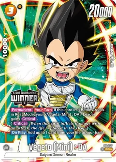 Vegeta (Mini) : DA - FP-047 (Tournament Pack -Winner- 07) Holofoil FP-047