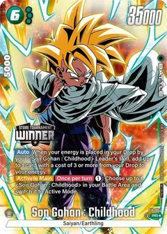 Son Gohan : Childhood - FP-054 (Tournament Pack -Winner- 08) Holofoil FP-054