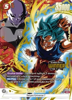 Son Goku - FS01-08 (Ultimate Battle Winner) Holofoil FS01-08