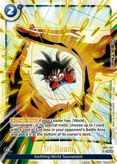 Tri-Beam (Limited Pack 02) (Alternate Art) Holofoil SB01-021