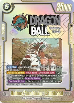 Bulma/Son Goku : Childhood Holofoil SB01-057