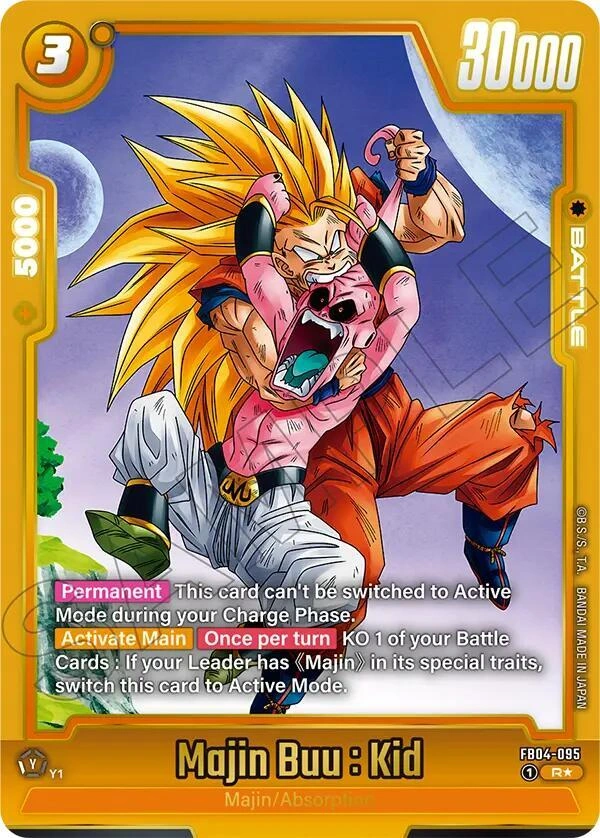 Majin Buu : Kid - FB04-095 (Alternate Art) Holofoil