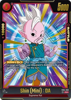 Shin (Mini) : DA (Alternate Art) Holofoil FB04-008