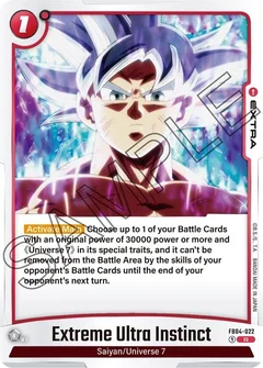 Extreme Ultra Instinct Holofoil FB04-022