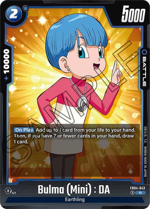 Bulma (Mini) : DA Holofoil