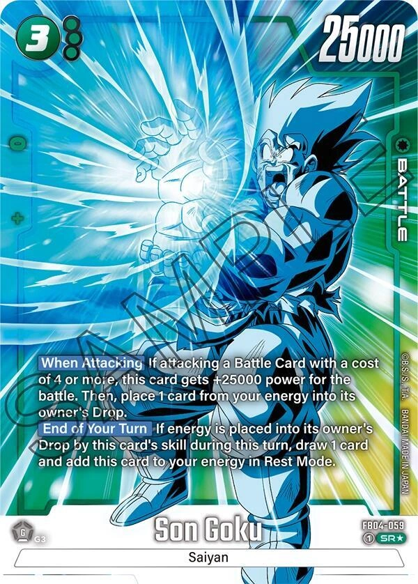Son Goku - FB04-059 (Alternate Art) Holofoil
