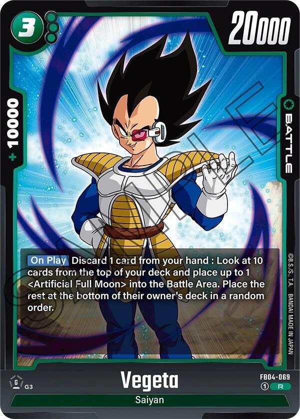 Vegeta - FB04-069 Holofoil