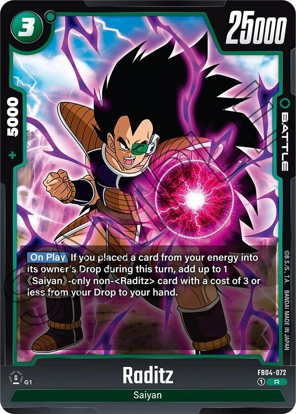 Raditz Holofoil