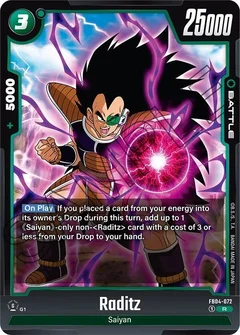 Raditz Holofoil FB04-072