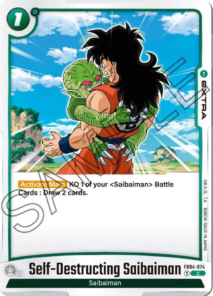 Self-Destructing Saibaiman