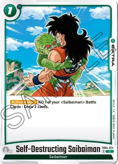 Self-Destructing Saibaiman FB04-074