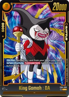 King Gomah : DA (Alternate Art) Holofoil FB04-080