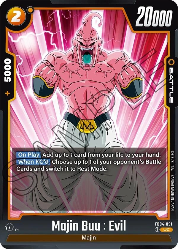 Majin Buu : Evil - FB04-091