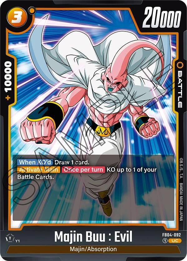 Majin Buu : Evil - FB04-092