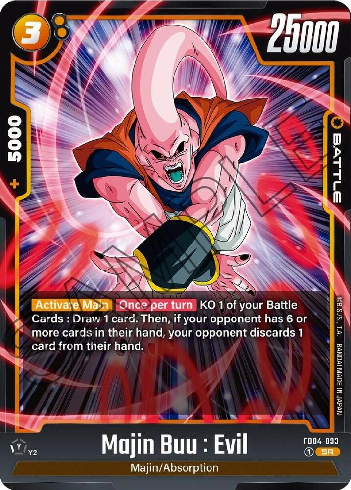 Majin Buu : Evil - FB04-093 Holofoil