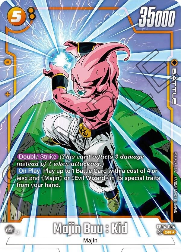 Majin Buu : Kid - FB04-094 (Alternate Art) Holofoil