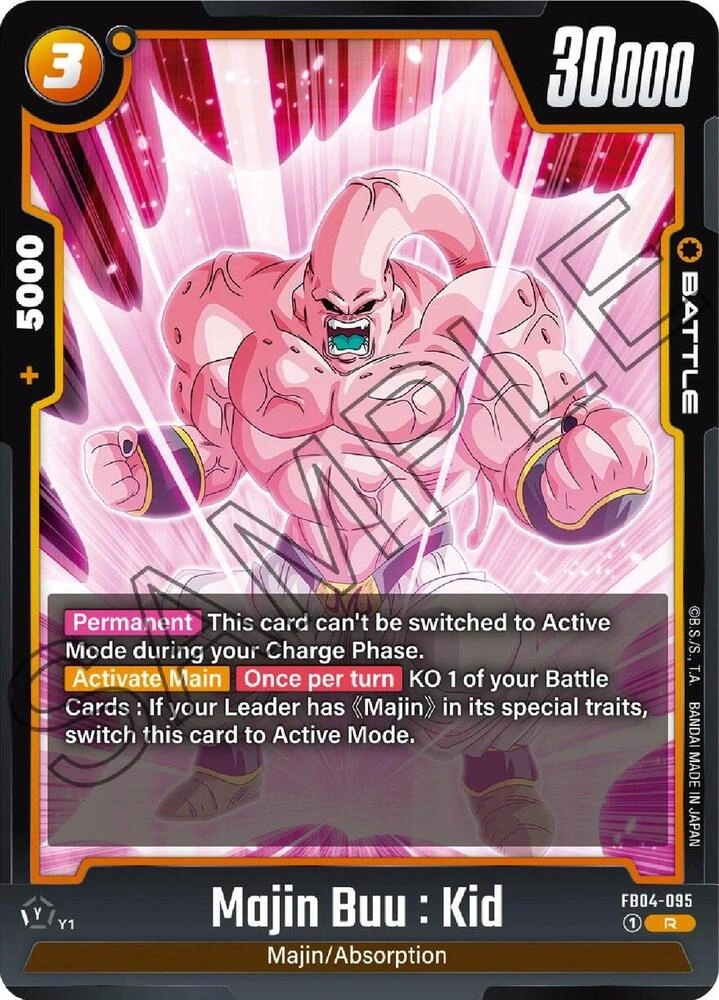 Majin Buu : Kid - FB04-095 Holofoil