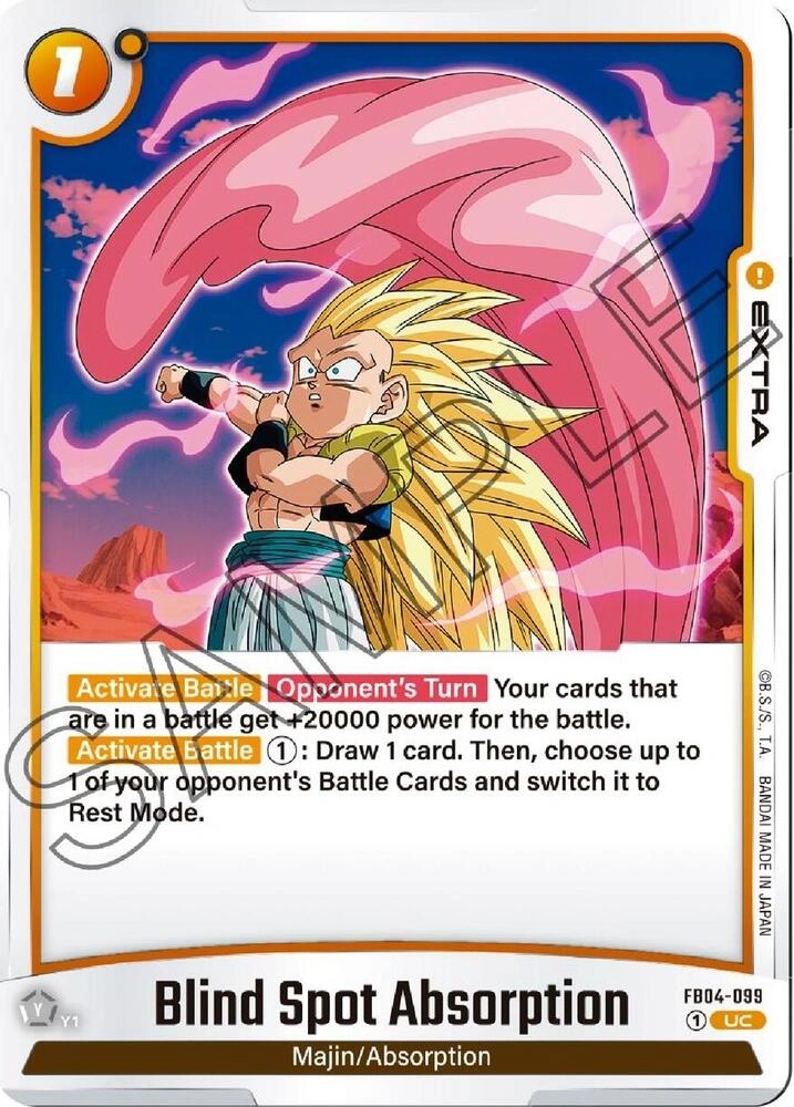 Blind Spot Absorption