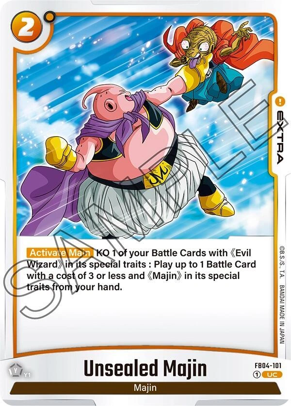 Unsealed Majin