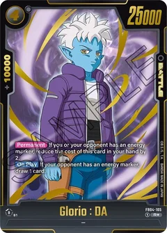 Glorio : DA (Alternate Art) Holofoil FB04-105