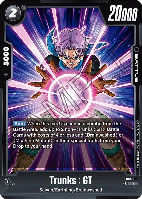 Trunks : GT - FB04-113 Holofoil