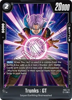 Trunks : GT - FB04-113 Holofoil FB04-113