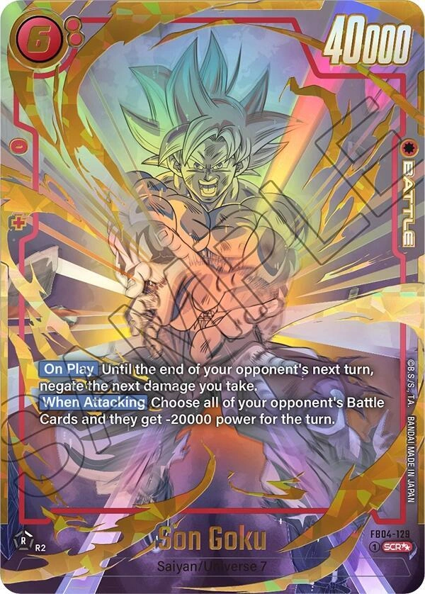 Son Goku - FB04-129 (Super Alternate Art) Holofoil