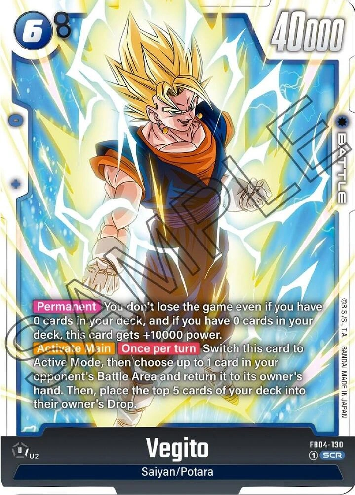 Vegito - FB04-130 Holofoil