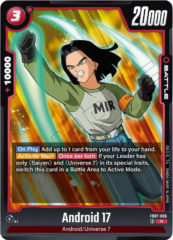 Android 17 - FB07-006 Holofoil