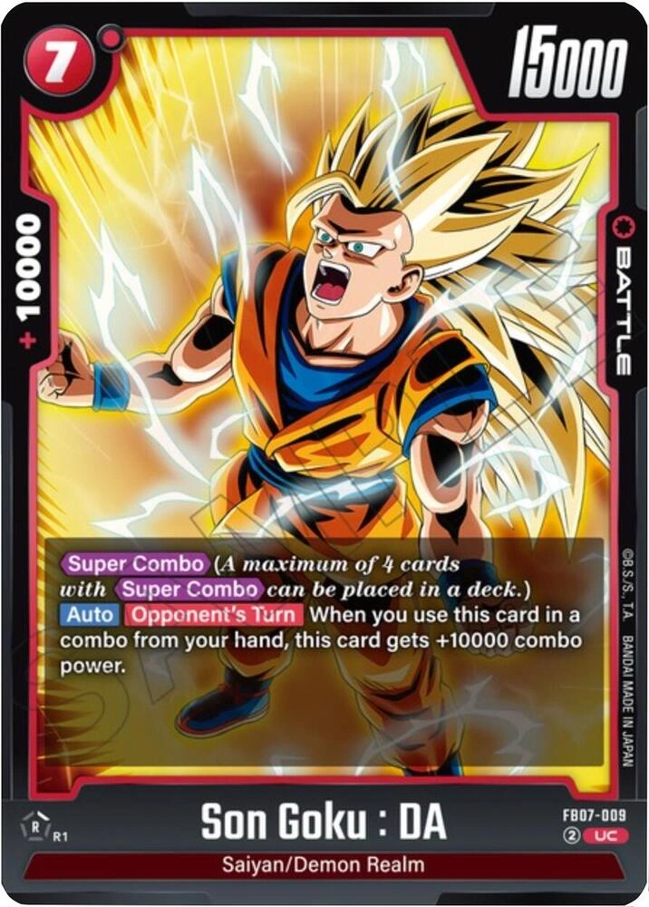Son Goku : DA - FB07-009