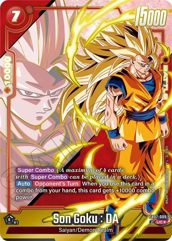 Son Goku : DA - FB07-009 (Alternate Art) Holofoil