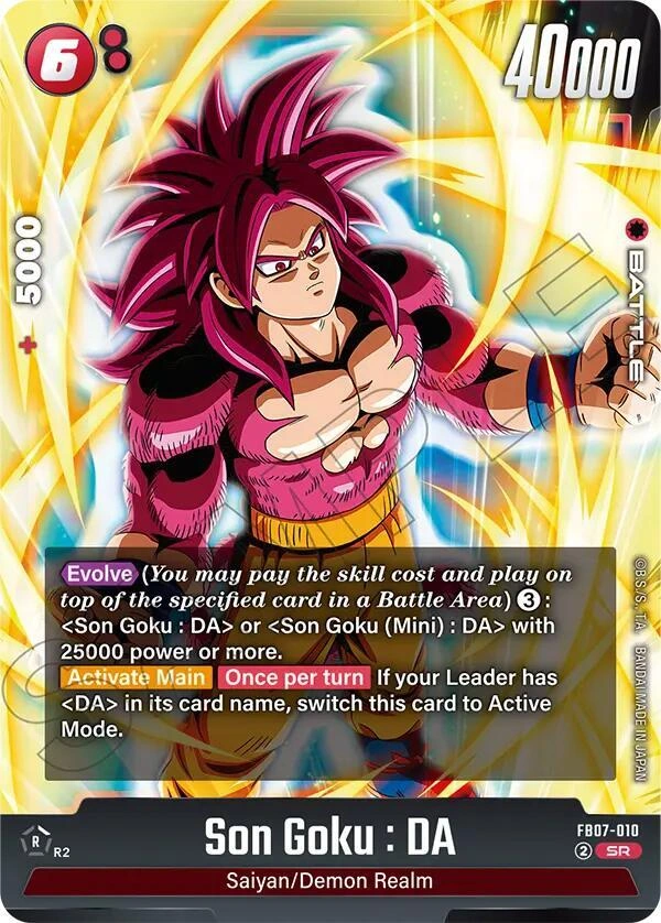 Son Goku : DA - FB07-010 Holofoil