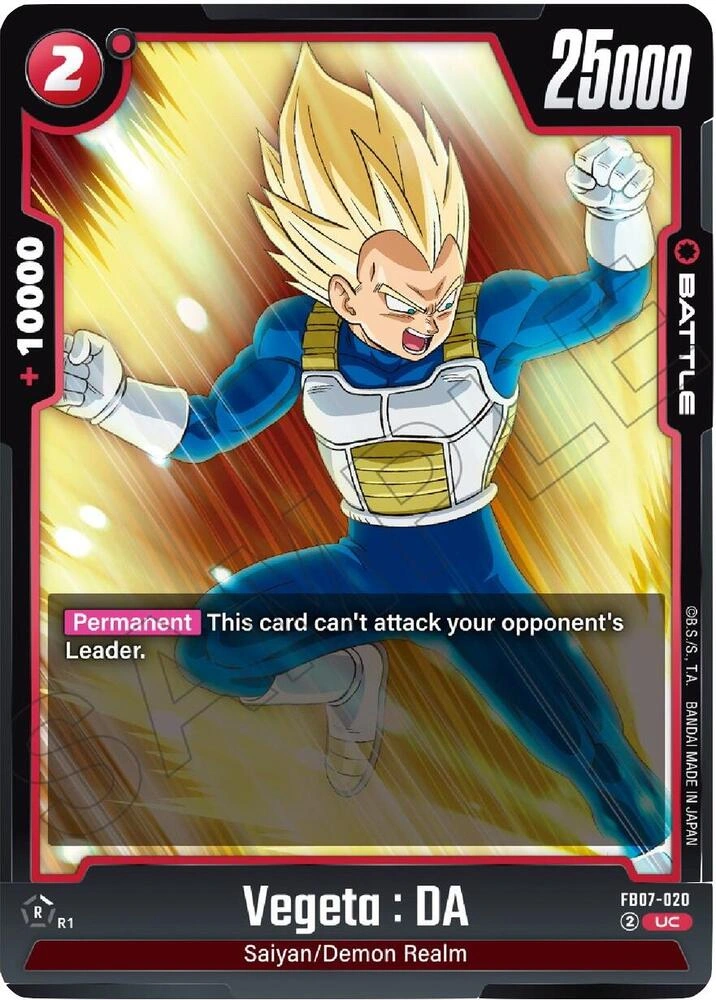Vegeta : DA - FB07-020
