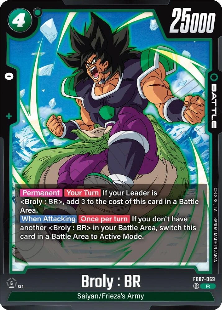 Broly : BR Holofoil