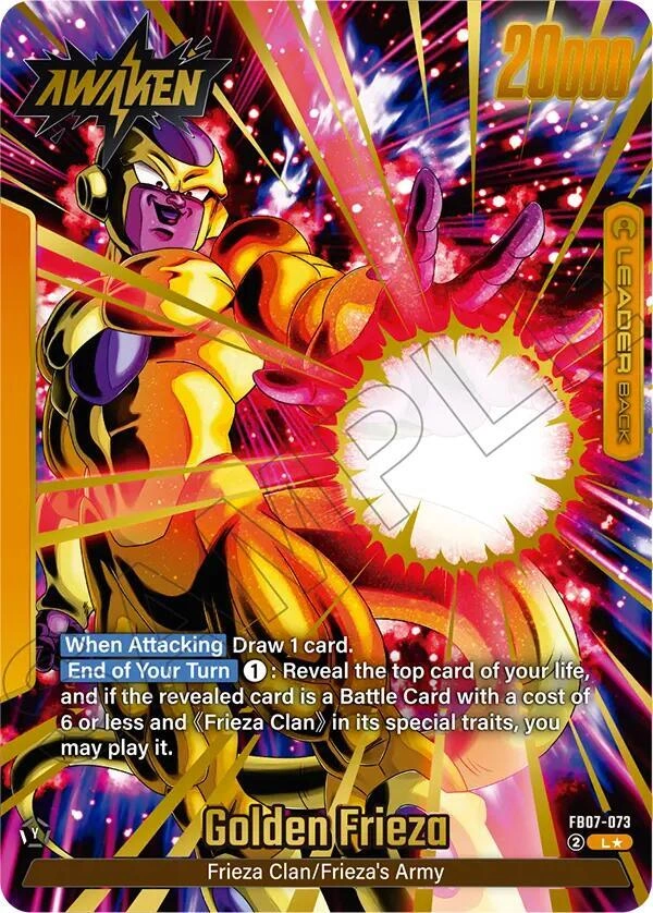 Frieza - FB07-073 (Alternate Art) Holofoil