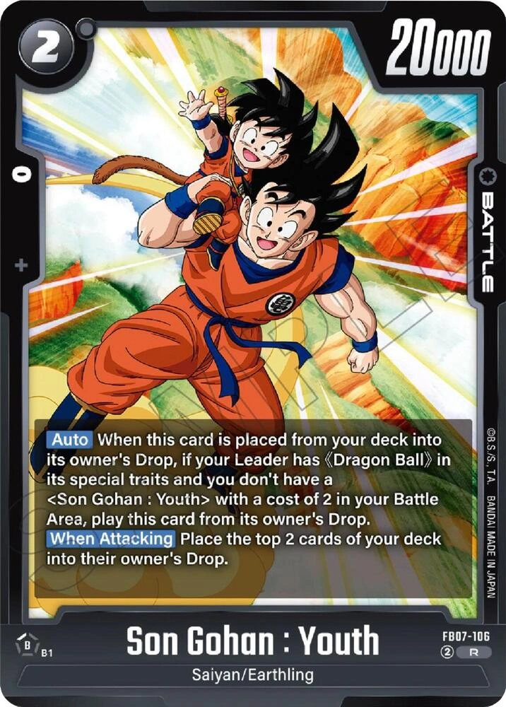 Son Gohan : Youth Holofoil