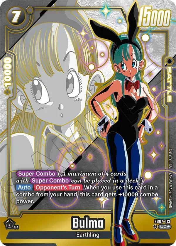 Bulma - FB07-113 (Alternate Art) Holofoil