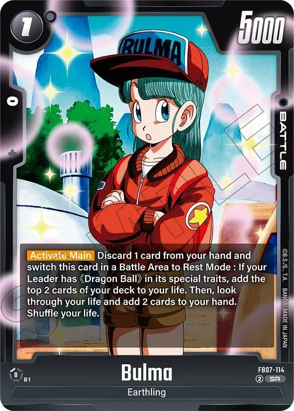 Bulma - FB07-114 Holofoil