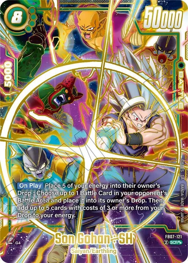 Son Gohan : SH - FB07-121 (Super Alternate Art) Holofoil