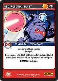 Red Robotic Blast C44