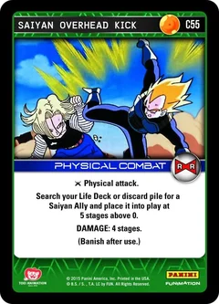 Saiyan Overhead Kick C55