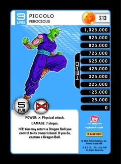 Piccolo - Ferocious (Rainbow Parallel Foil) S13