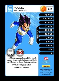 Vegeta - On The Move (High Tech Foil) S17