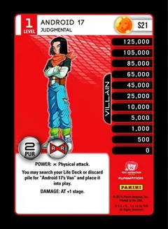 Android 17 - Judgmental (Rainbow Parallel Foil) S21