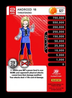 Android 18 - Threatening (High Tech Foil) S27